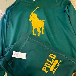 Men’s polo sweat suit brand new